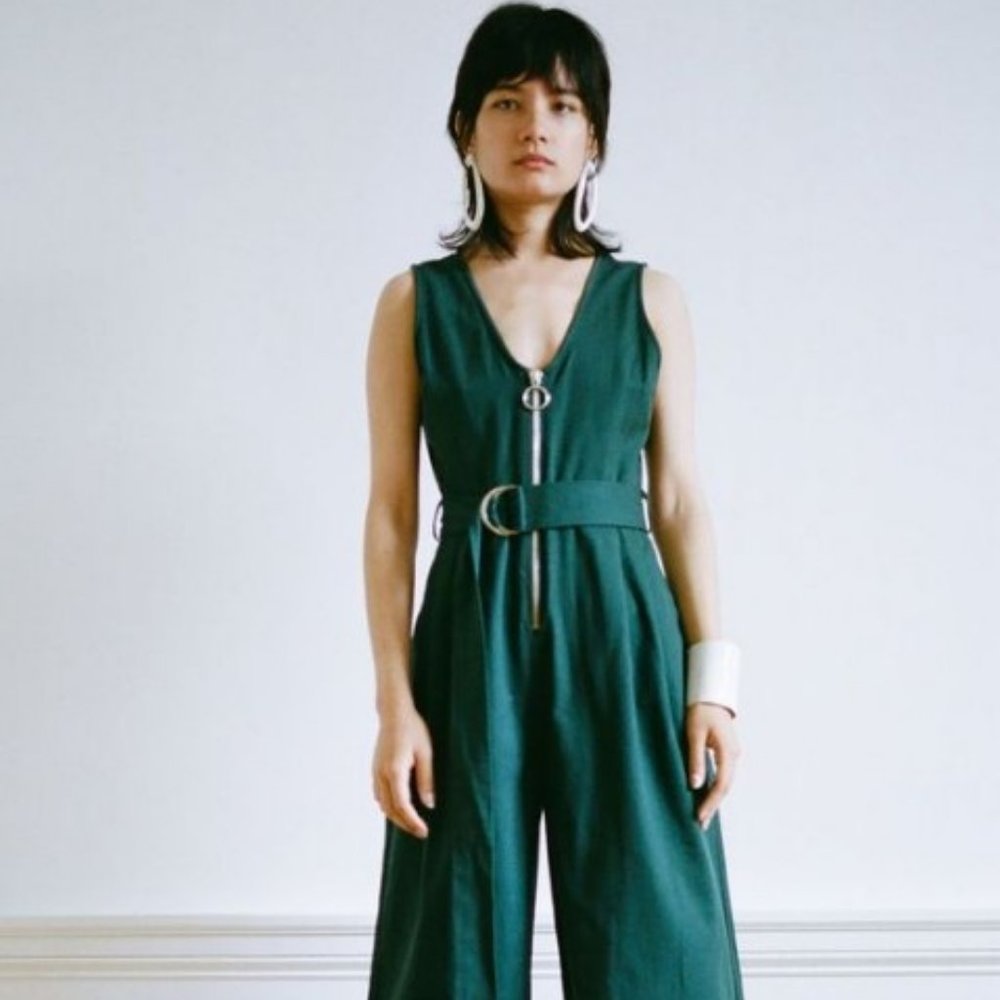 Wray Freeman Jumpsuit Forrest Green